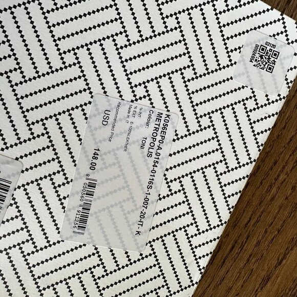 NWT! Furla My Play Interchangeable Metropolis Leather Flap -Watercolor white - Picture 3 of 5